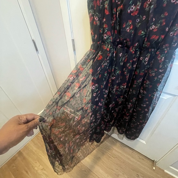 Draper James RSVP Floral Print Tulle dress. - Picture 7 of 11